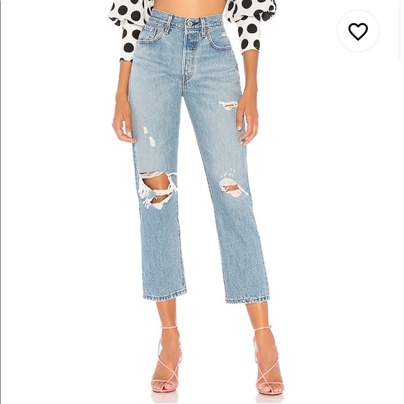 501 cropped levis